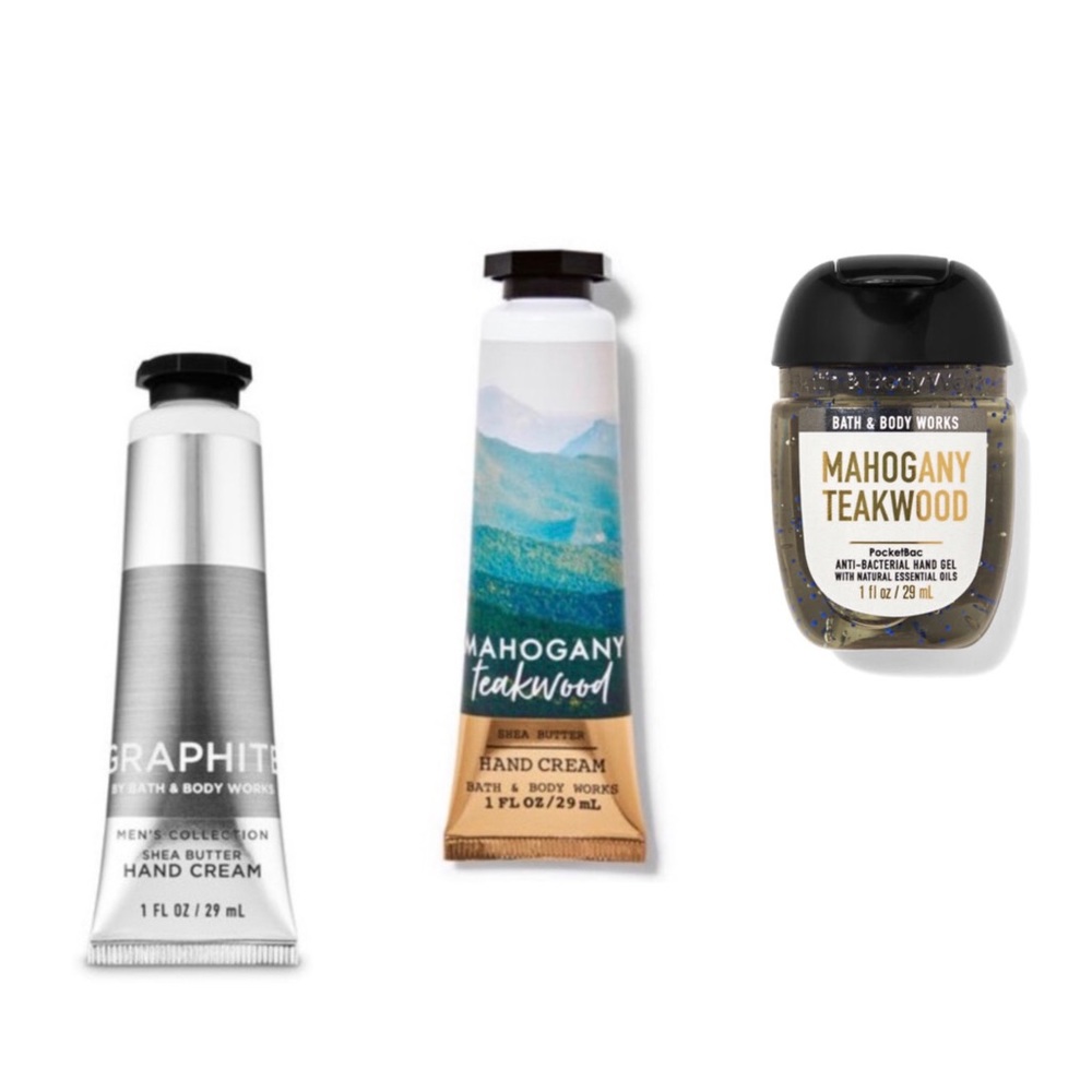 B&BW Men’s Shea Butter Hand Cream & PocketBac Set